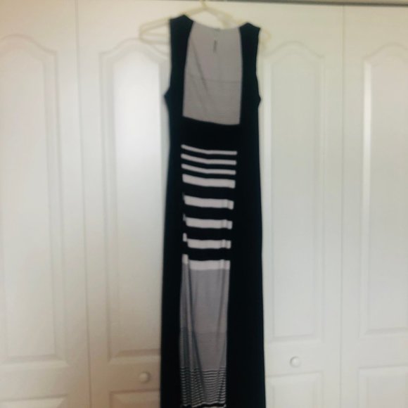 Liz Claiborne Color Block Maxi Dress - Picture 3 of 6